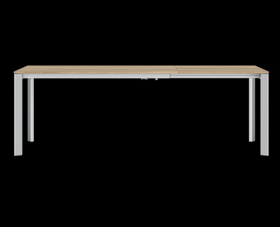 Produits Gautier Table A Manger Design Extensibles | Table Extenso Petit Format Pieds Aluminium