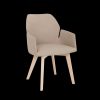 Produits Gautier Chaises De Salle A Manger | Fauteuil Bridge Edito, Pied Bois Naturel