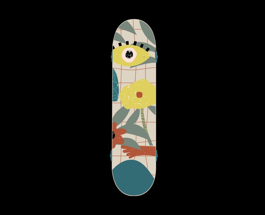 Kids Gautier Decorations Murales | Planche Skate Multico