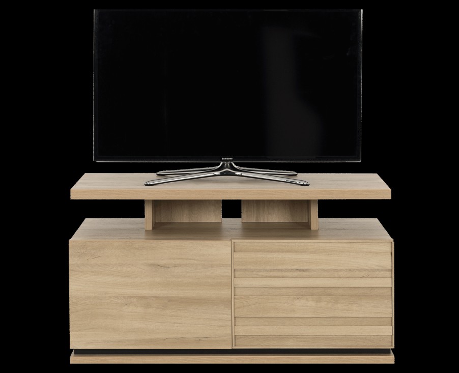 Produits Gautier Meubles Tv Modulables | Support Tv Pour Banc Tv 120 Natura