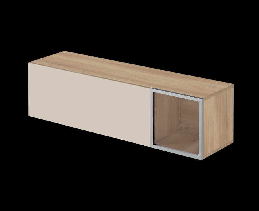 Produits Gautier Rangements Muraux | Rangement Mural 1 Porte Relevante 1 Niche Adulis