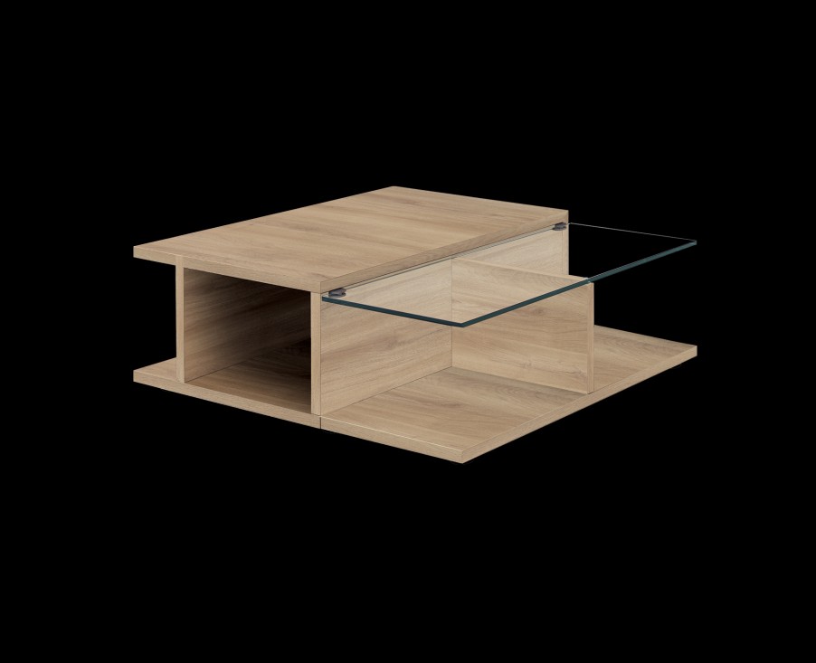 Produits Gautier Tables Basses Design | Table Basse Adulis Avec Un Plateau En Verre